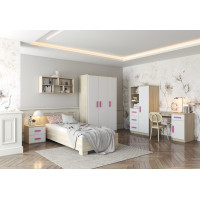 Šatníková skriňa SCOUT 2 - dub sonoma/biela (viac variant)