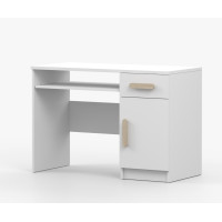 Písací stôl SCOUT - biely (8 variant)