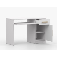 Písací stôl SCOUT - biely (8 variant)