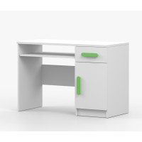 Písací stôl SCOUT - biely (8 variant)