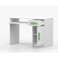 Písací stôl SCOUT - biely (8 variant)