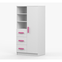 Regál SCOUT - biely (viac variant)