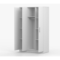 Šatní skříň SCOUT 2 - bílá (8 variant)