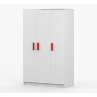 Šatní skříň SCOUT 2 - bílá (8 variant)