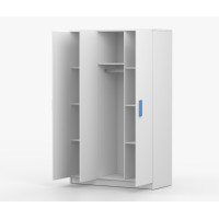 Šatní skříň SCOUT 2 - bílá (8 variant)