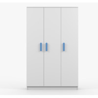 Šatní skříň SCOUT 2 - bílá (8 variant)