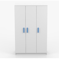 Šatní skříň SCOUT 2 - bílá (8 variant)