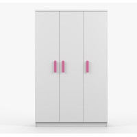 Šatníková skriňa SCOUT 2 - biela (viac variant)