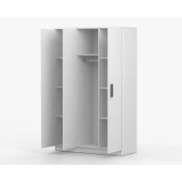 Šatní skříň SCOUT 2 - bílá (8 variant)
