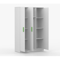 Šatní skříň SCOUT 2 - bílá (8 variant)