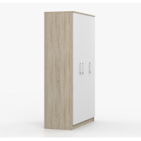 Šatní skříň SCOUT 2 - dub sonoma/bílá (8 variant)