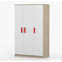 Šatní skříň SCOUT 2 - dub sonoma/bílá (8 variant)