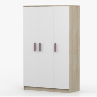 Šatní skříň SCOUT 2 - dub sonoma/bílá (8 variant)
