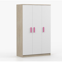 Šatníková skriňa SCOUT 2 - dub sonoma/biela (viac variant)