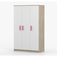 Šatníková skriňa SCOUT 2 - dub sonoma/biela (viac variant)