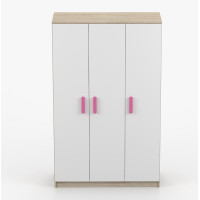 Šatníková skriňa SCOUT 2 - dub sonoma/biela (viac variant)