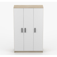 Šatní skříň SCOUT 2 - dub sonoma/bílá (8 variant)