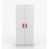 Šatníková skriňa SCOUT - biela (8 variant)