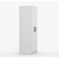 Šatníková skriňa SCOUT - biela (8 variant)