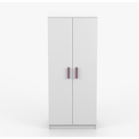 Šatníková skriňa SCOUT - biela (8 variant)