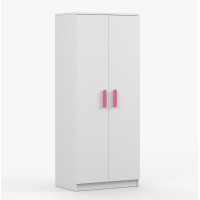 Šatníková skriňa SCOUT - biela (viac variant)