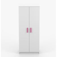 Šatníková skriňa SCOUT - biela (viac variant)