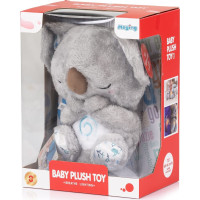 CHIPOLINO Plyšová dýchajúca hračka s hudbou Koala White,Grey