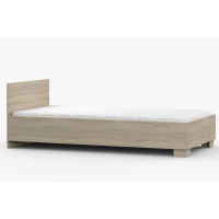 Posteľ SCOUT 200x90 cm - dub sonoma