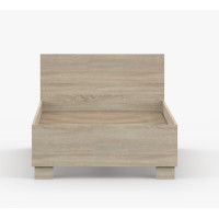 Posteľ SCOUT 200x90 cm - dub sonoma