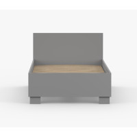 Posteľ SCOUT 200x90 cm - šedá
