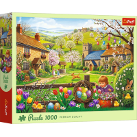 TREFL Puzzle Hľadanie veľkonočných vajíčok 1000 dielikov