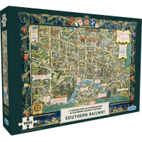 GIBSONS Puzzle Londýn zo Southern Railway 1000 dielikov