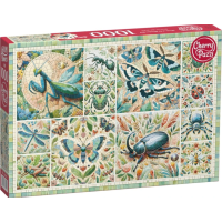 CHERRY PAZZI Puzzle Mozaika miniatúrne divočiny 1000 dielikov