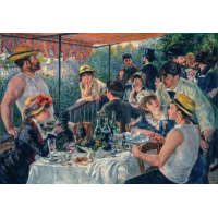 CLEMENTONI Puzzle Museum Collection: Raňajky veslárov 1000 dielikov