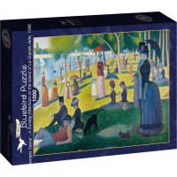 BLUEBIRD Puzzle Nedeľné popoludnie na ostrove La Grande Jatte 1000 dielikov