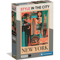 CLEMENTONI Puzzle New York - Ikony mesta 1000 dielikov