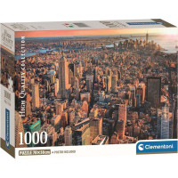 CLEMENTONI Puzzle New York - Pohľad na Manhattan 1000 dielikov
