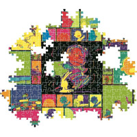 CLEMENTONI Puzzle Peanuts: Farebná koláž 1000 dielikov