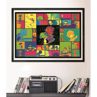 CLEMENTONI Puzzle Peanuts: Farebná koláž 1000 dielikov