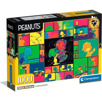 CLEMENTONI Puzzle Peanuts: Farebná koláž 1000 dielikov