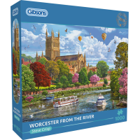 GIBSONS Puzzle Pohľad na Worcester 1000 dielikov