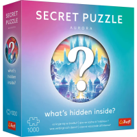 TREFL Puzzle Premium Plus Secret Puzzle: Aurora 1000 dielikov