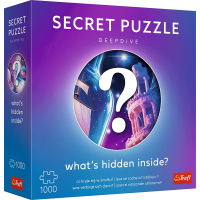 TREFL Puzzle Premium Plus Secret Puzzle: Hlboký ponor 1000 dielikov