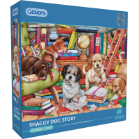 GIBSONS Puzzle Psie historky 1000 dielikov