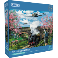 GIBSONS Puzzle Spitfire prekvapenie 1000 dielikov