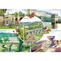 GIBSONS Puzzle The Peak District 1000 dielikov