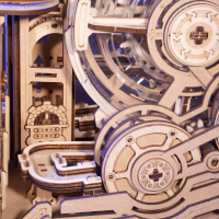 ROBOTIME Roker 3D drevené puzzle Guľôčková dráha 653 dielikov