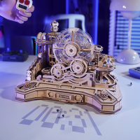 ROBOTIME Roker 3D drevené puzzle Guľôčková dráha 653 dielikov
