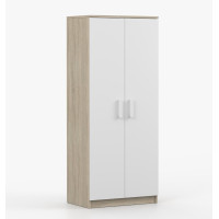 Šatníková skriňa SCOUT - dub sonoma/biela (8 variant)