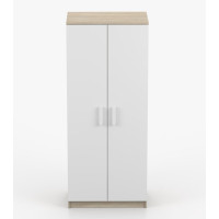Šatníková skriňa SCOUT - dub sonoma/biela (8 variant)
